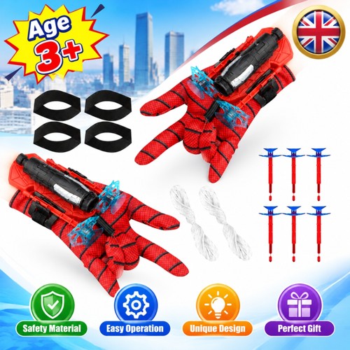 Spider web launcher toy - 2x,