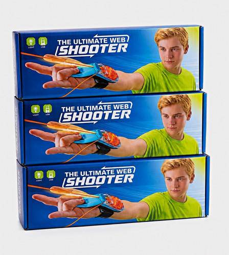 Web shooter wrist toy glows - toy, in