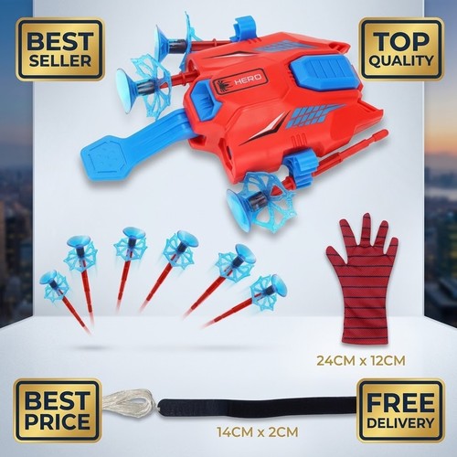 Spider web shooter toy - spider, wrist