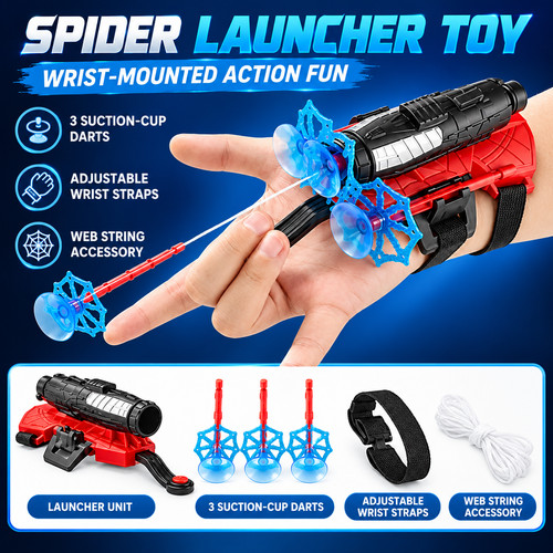 Spider web shooter toy - web, silk