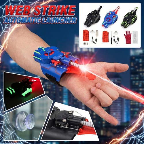 Spider silk launcher web - launcher,