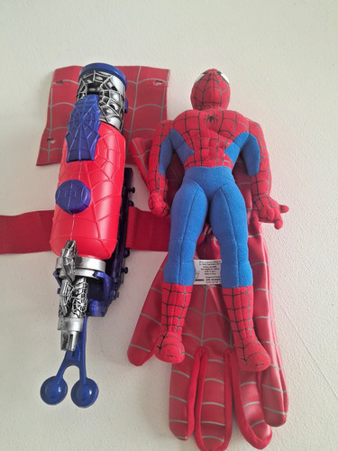 Vintage 2002 spiderman plush - vintage,